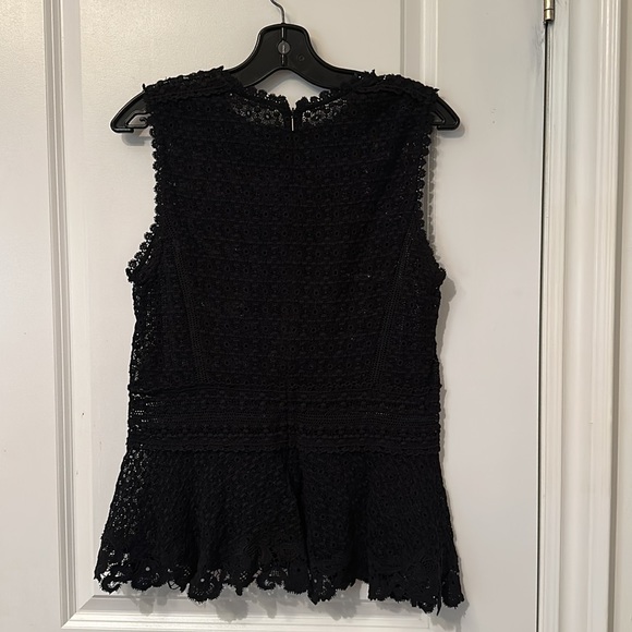 Rebecca Taylor lace peplum top - Picture 7 of 8